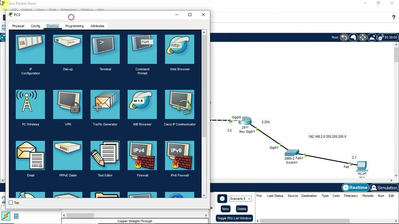Setting up static routes from one network to another