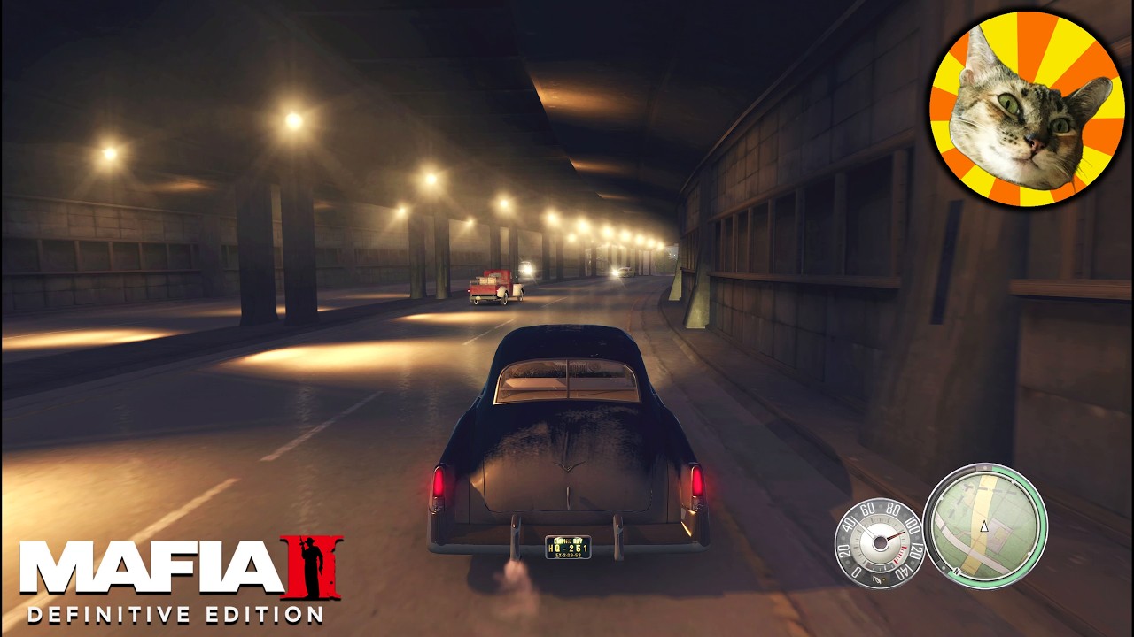 Chill Freeway Night Drive | Mafia II: Definitive Edition