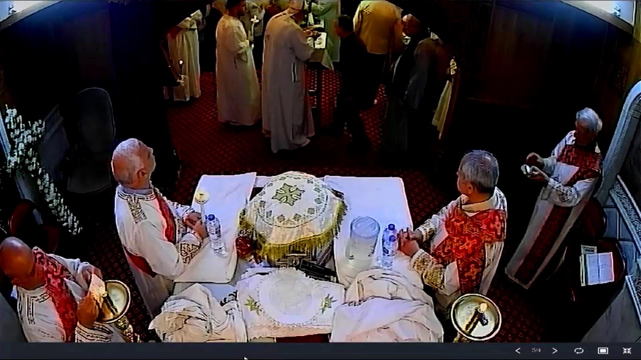 صلاة اللقان والقداس الالهى يوم الخميس من الصوم الكبير 19/ 3 /  2026   كنيسة الانبا ابرام