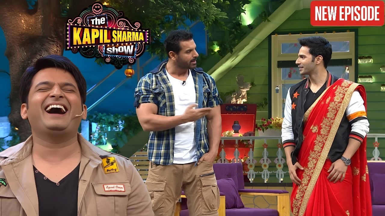 John के दर ने Varun को पहनाई सारी || The Kapil Sharma Show || Latest Episode