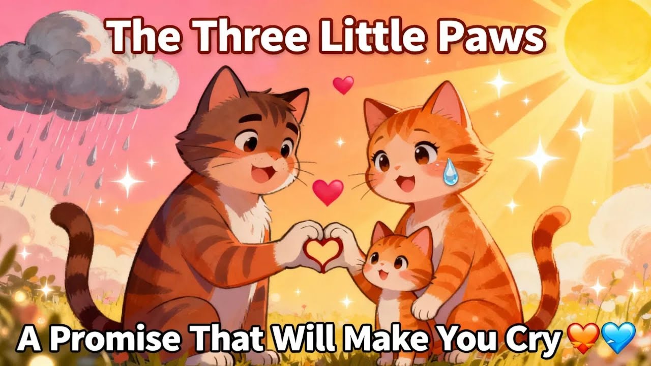 The Three Little Paws A Heartwarming Promise That Will Make You Cry 😭💙|