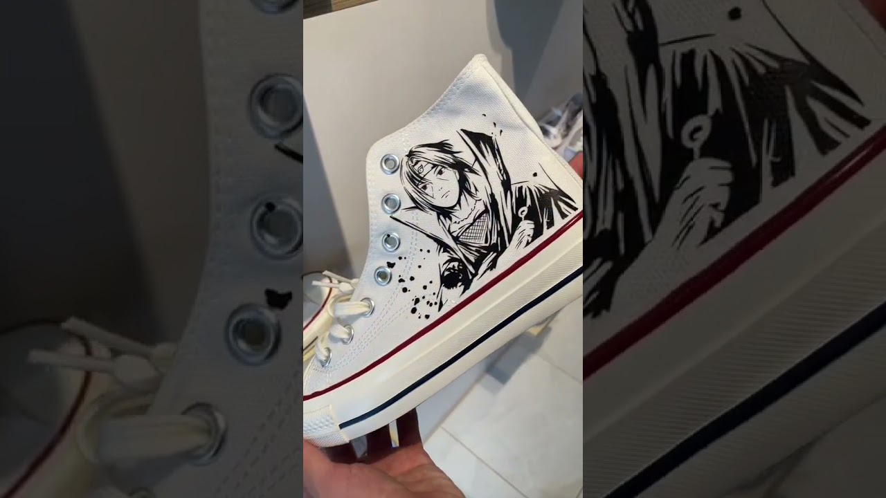 Custom Anime Converse: Turn Your Favorite Characters Into Art on Your Shoes! 🎨👟