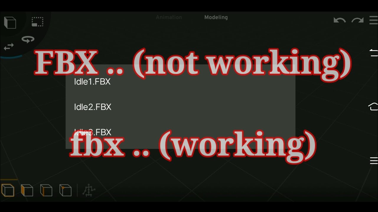 Prisma 3d tutorial, cara mengatasi file FBX yang error | How to Overcome the Error FBX File