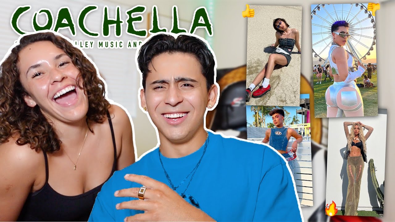 Roasting Influencers Coachella Outfits w/ My Cousin..(pls stop this)