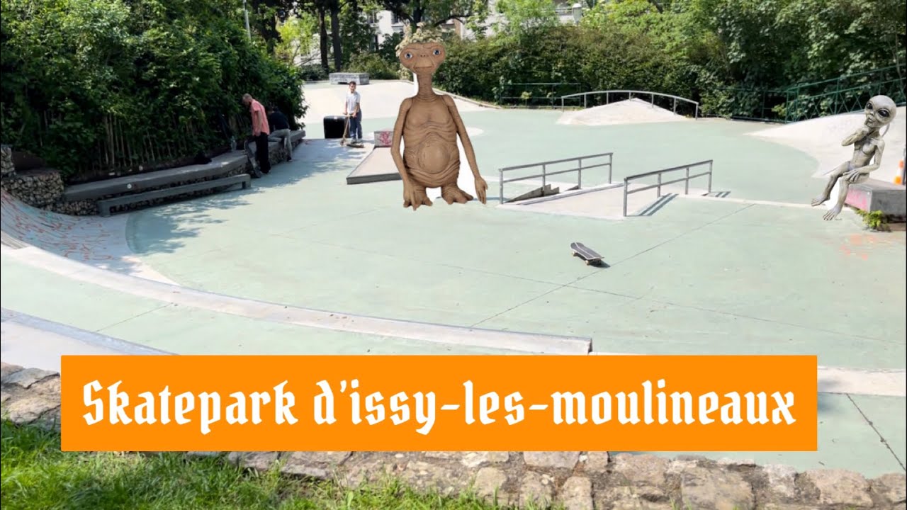 Ici ça skate à Issy