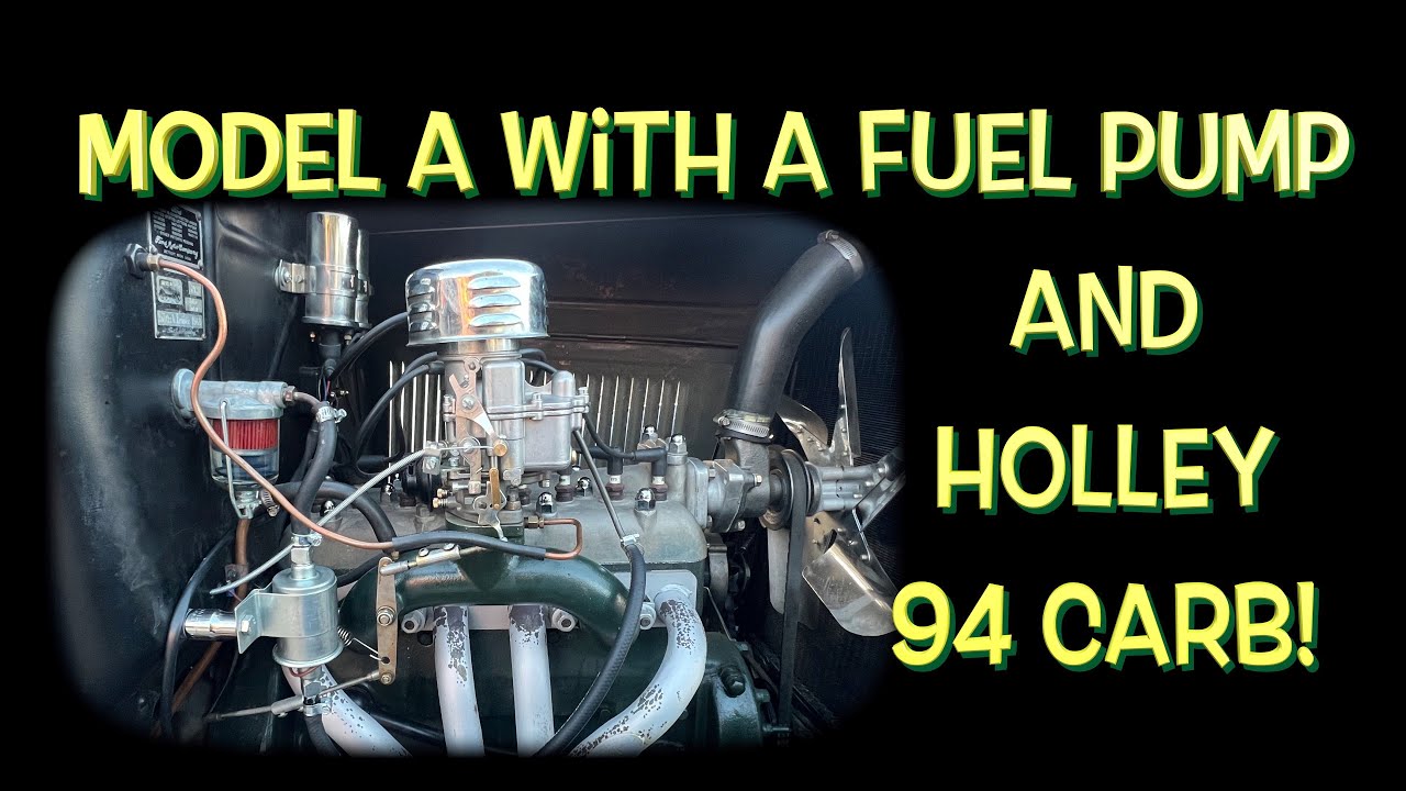 Is a fuel pump needed to run your Holley 94 carburetor on your Model A? Let’s find out!