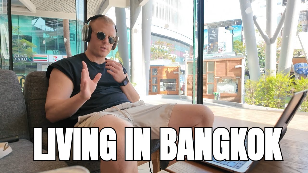 DAY IN THE LIFE living in BANGKOK (my remote work setup in detail)