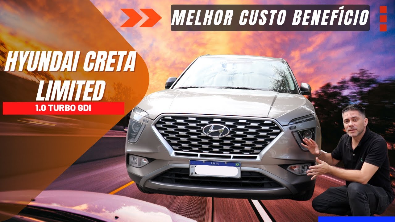 HYUNDAI CRETA LIMITED 1.0 TURBO GDI - CONSUMO - DETALHES - MELHOR CUSTO BENEFÍCIO ?
