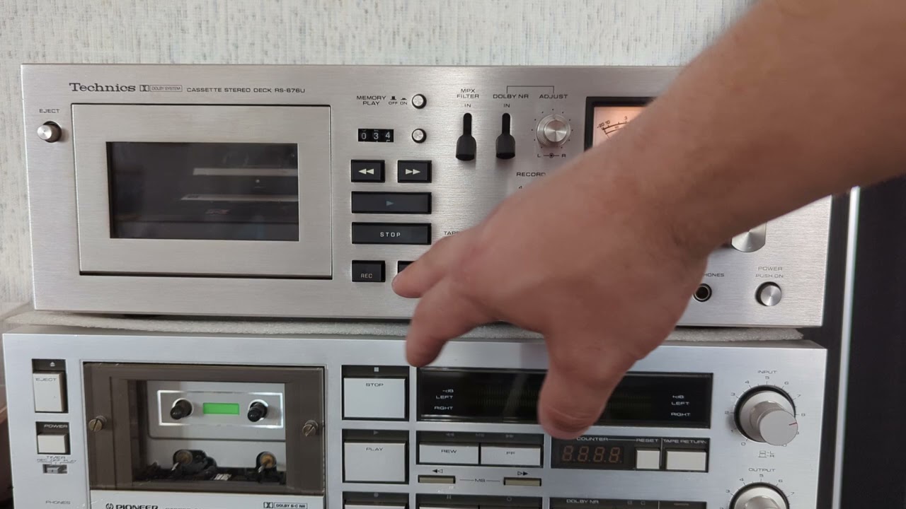 Technics RS - 676 U......любимый магнитофон Джеймса Хэтфилда снова в строю🤘