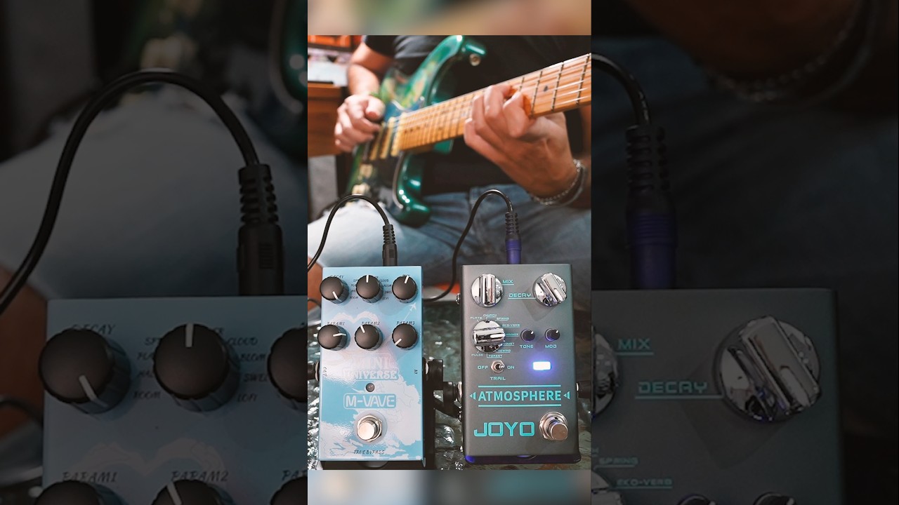 JOYO Atmosphere or M-VAVE Mini Universe // What is your FAVORITE Budget SHIMMER Reverb? #guitar