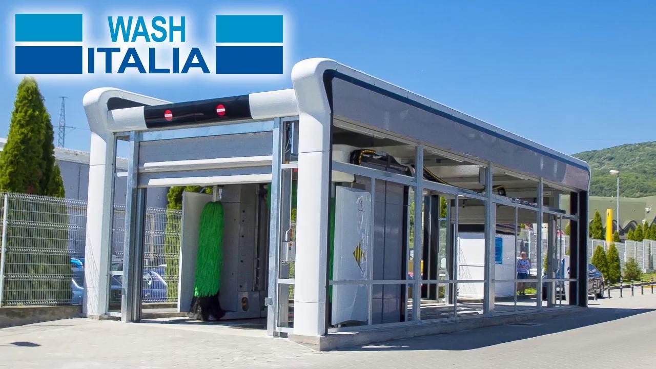 Instalare si punerea in functiune a unei spalatorii automate cu perii si jet de catre Wash Italia