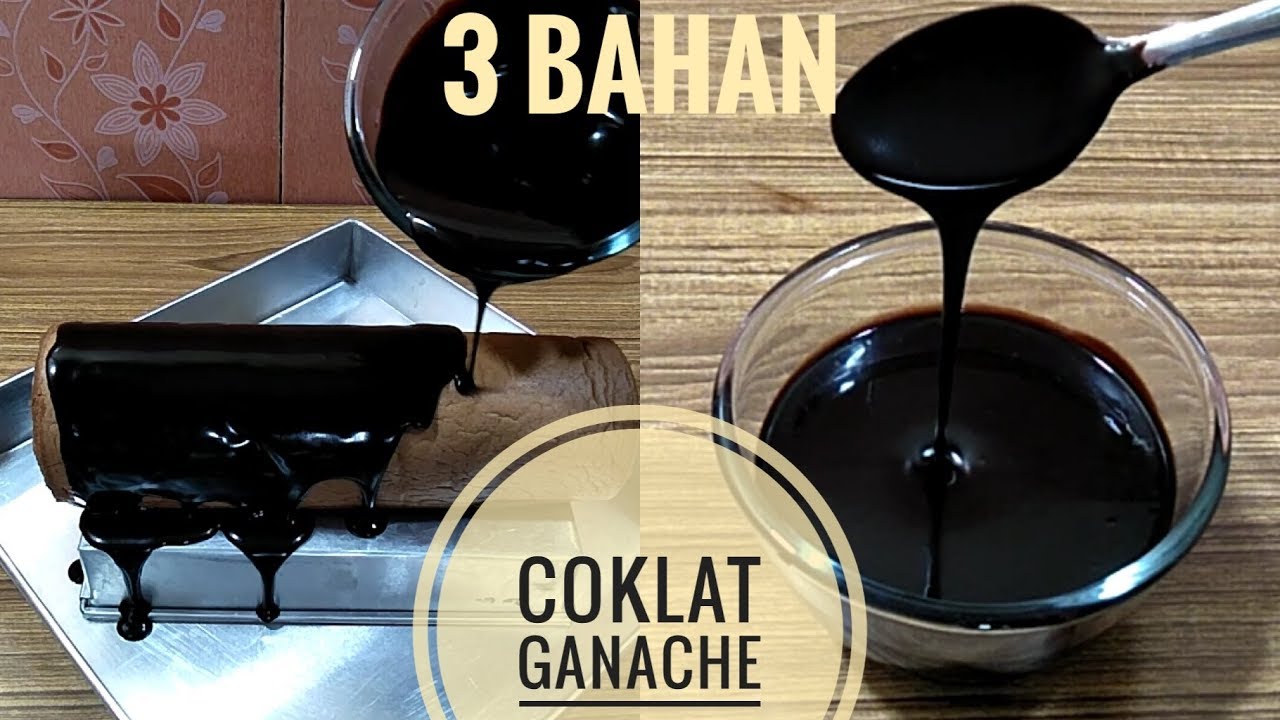 Resep coklat ganache simple dan mudah