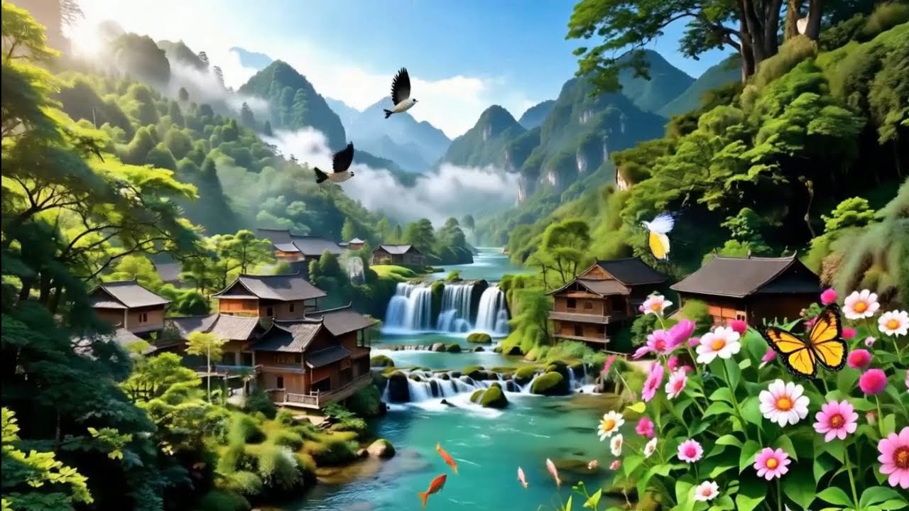 Deep Sleep Thaerapy with Natural Sounds 🌿 Stress Relief, Insomnia & Focus Healing
