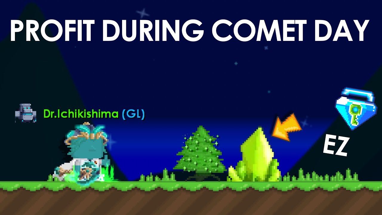 Comet Day Profit Method (SECRET PROFIT METHOD) | Growtopia