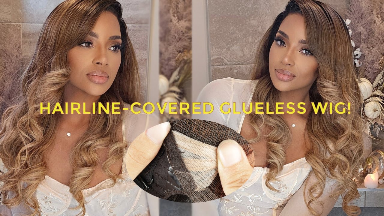 NEW BLOND OMBRE BOMBSHELL!😍 Brown Girl Friendly Balayage Hairline Wig  OmgHERHair