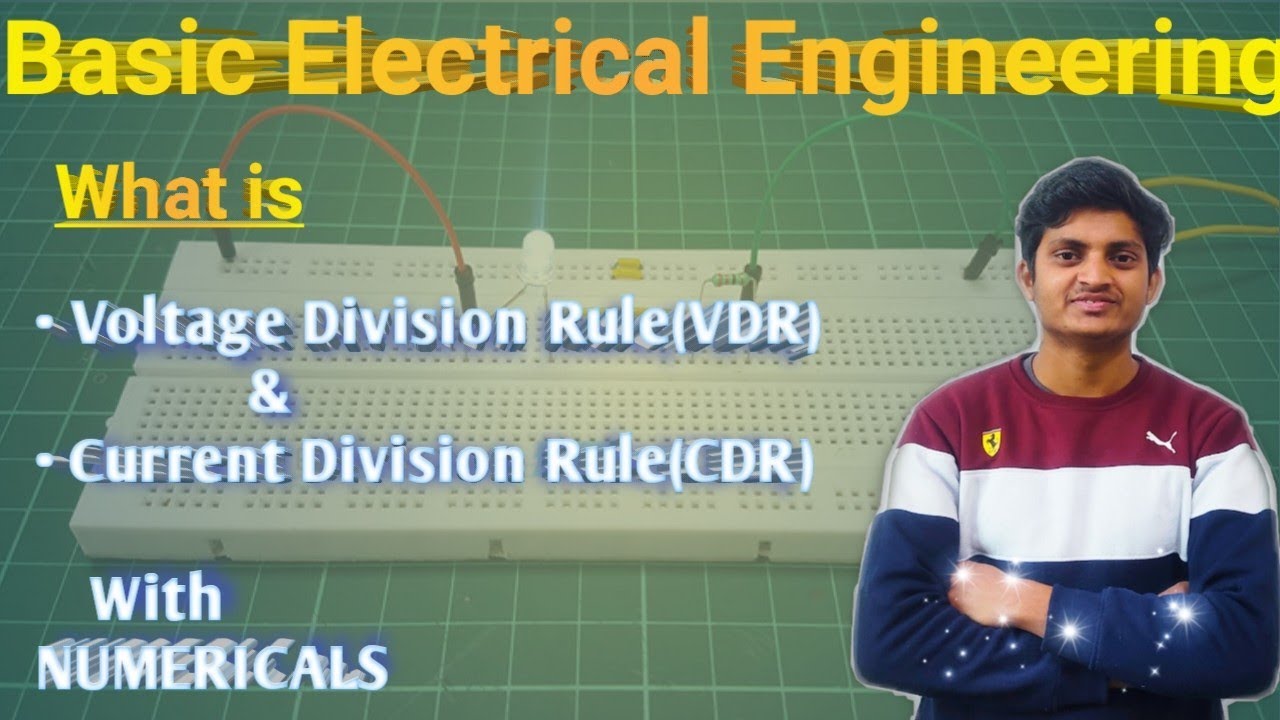 Voltage Divison Rule (VDR) | Current Divison Rule (CDR) | BEE  | With Numericals || By Raman kumar