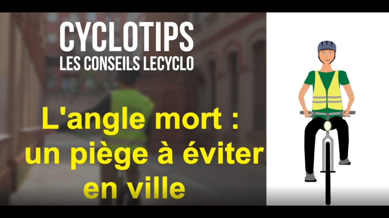 #Cyclotips : éviter les angles morts à vélo 🚲