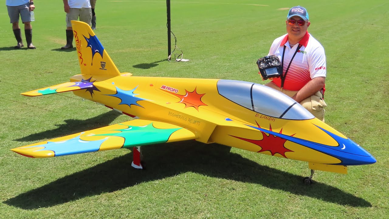 PLANE FUN RC EXCLUSIVE!!! Boomerang Jets’ Atom Jet Joe Nall 2025 Day 5