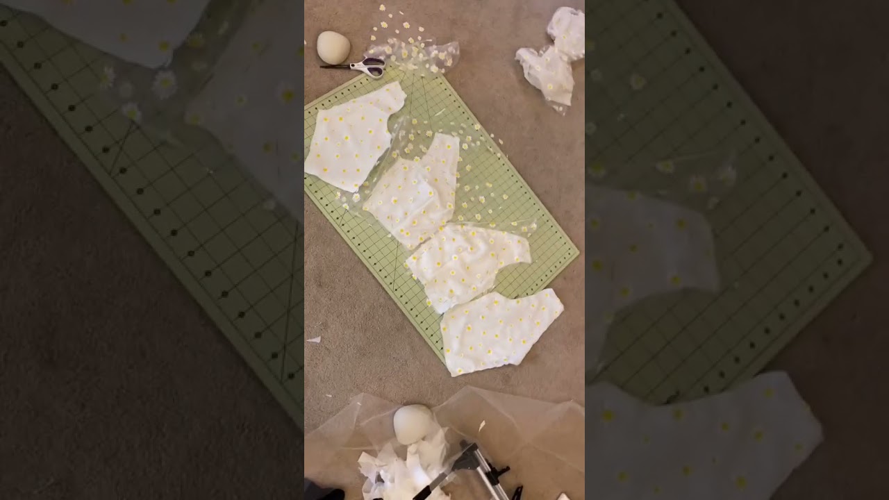 Making A Daisy Dress | TikTok: @crescentshay