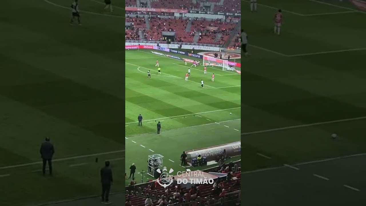 GOOOL DO CORINTHIANS! GUI NEG&Atilde;O ABRE O PLACAR PARA O TIM&Atilde;O CONTRA O INTER NO BEIRA RIO
