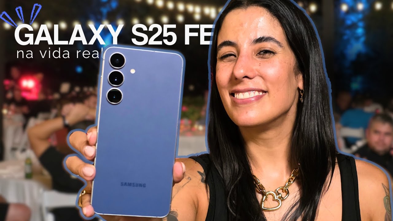 Samsung GALAXY S25 FE na VIDA REAL! #techvlog