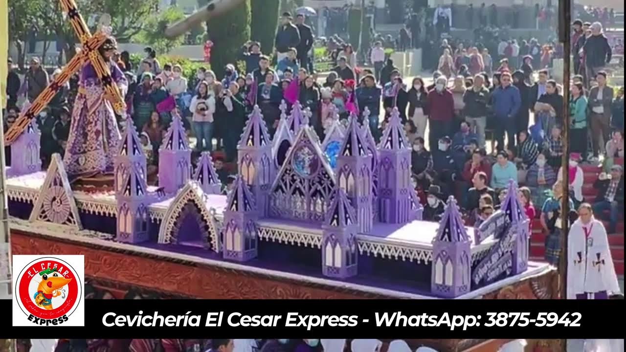 Vía Crucis Viernes Santo en Totonicapán 2023