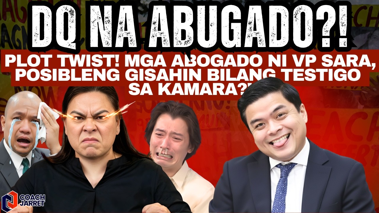 PLOT TWIST! Mga Abogado ni VP Sara, Posibleng Gisahin Bilang TESTIGO sa Kamara?!