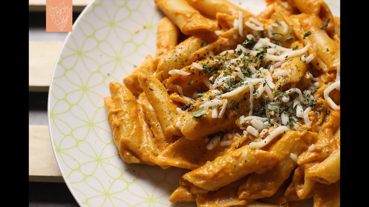 باستا بالصوص الوردي | Pink sauce pasta