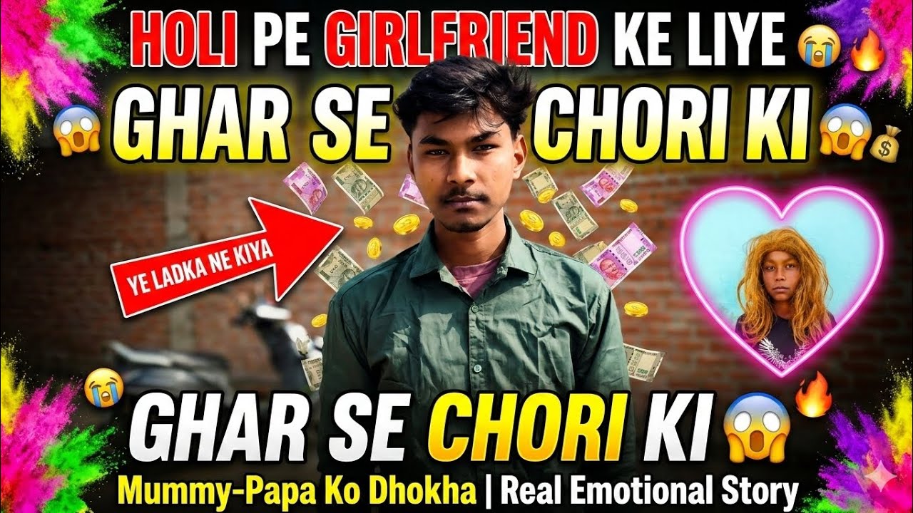 Holi ki shopping ke liye ki chori! 🐃😂 #FunnyVideo #comedy #holispecial 