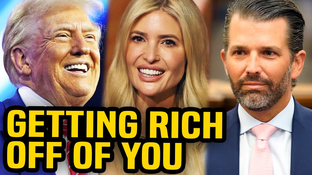 Trump family GRIFTED $3.4 billion from presidency