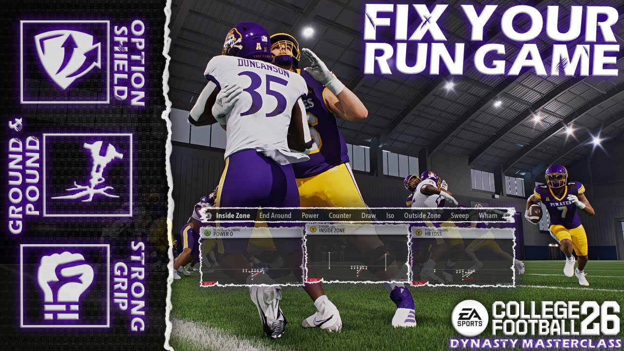 This ONE Mistake Kills Your Run Game! | CFB26 Recruiting & Scheming Masterclass