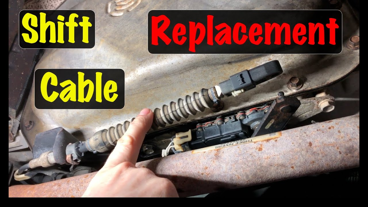 1995 - 2000 GM OBS Truck Automatic Transmission Shift Cable Replacement Adjustment (Chevrolet & GMC)