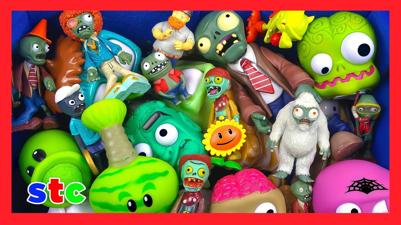 Colección GIGANTE de Juguetes de 🌱PLANTS vs 🧟ZOMBIES | Figuras de Plantas y Zombis el JUEGO