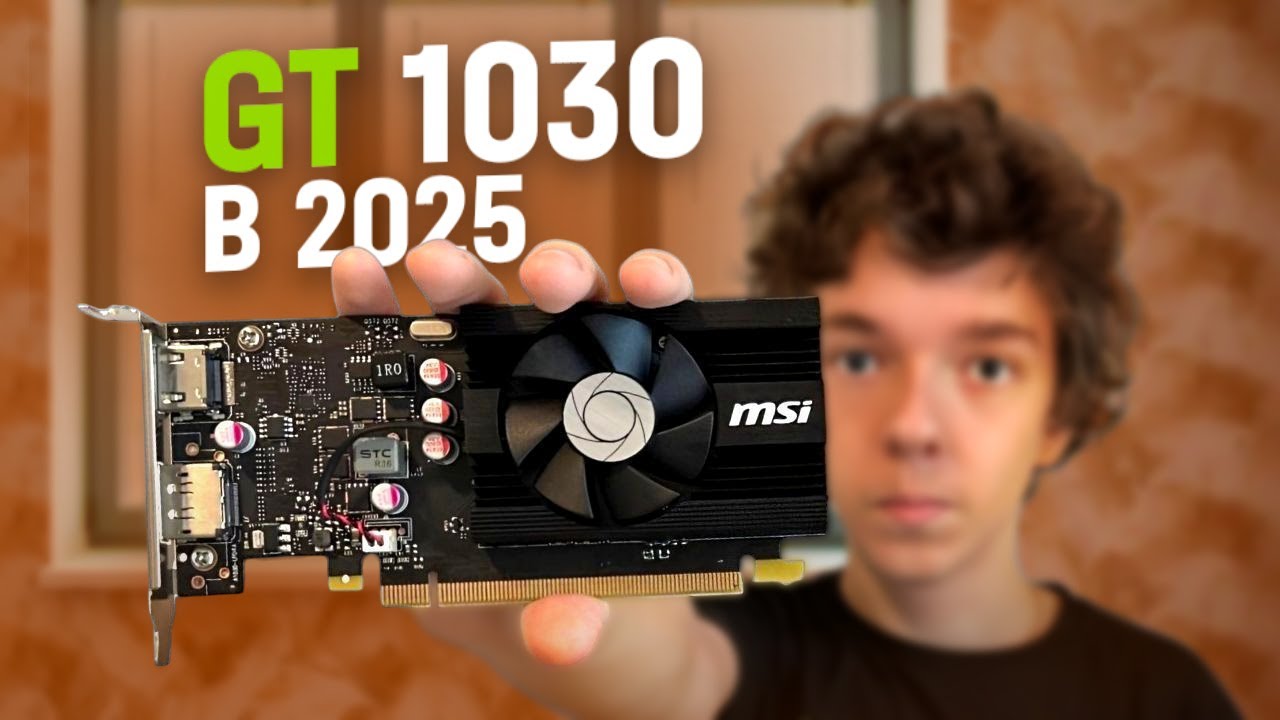 НА ЧТО СПОСОБНА GT 1030 В 2025 ГОДУ?