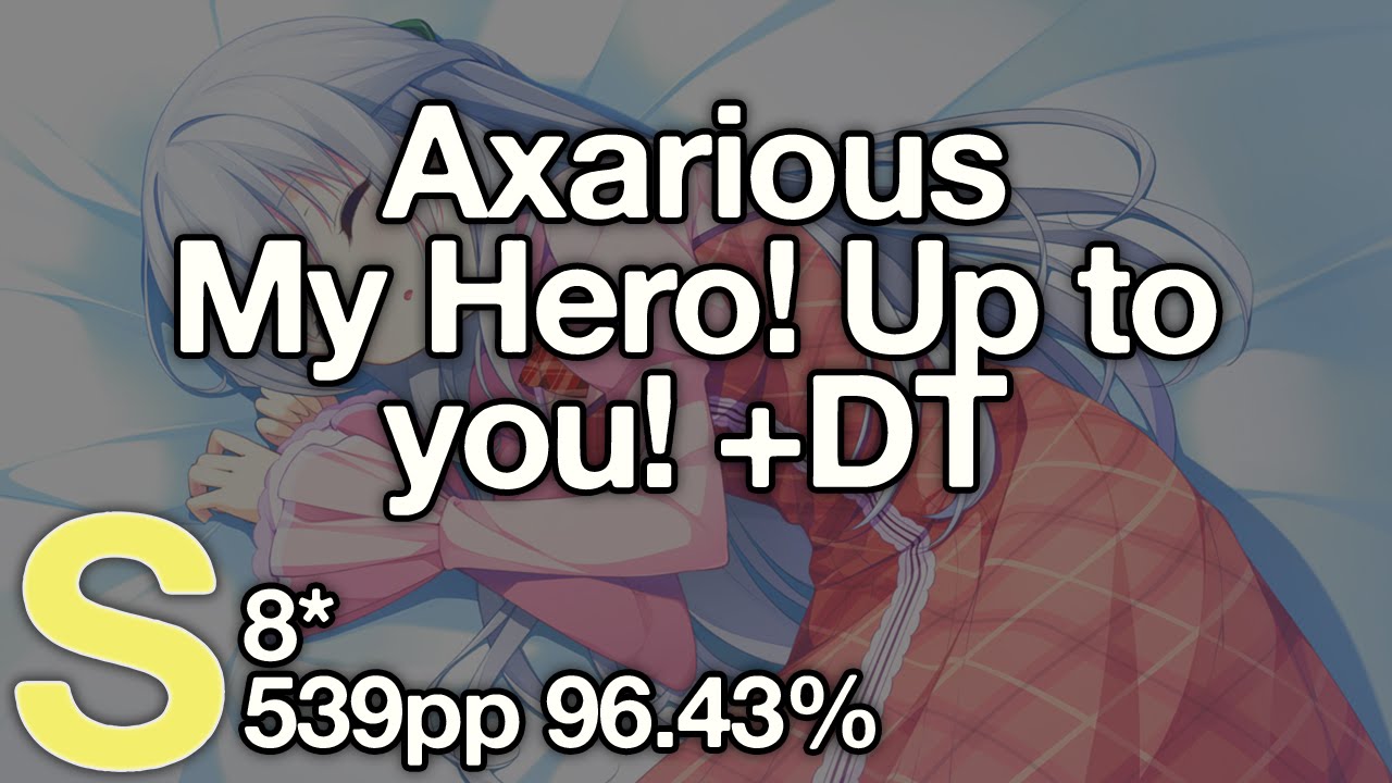 Live Spectate: Axarious | My Hero! Up to you! [My Hero!] +DT 8* FC (539pp)
