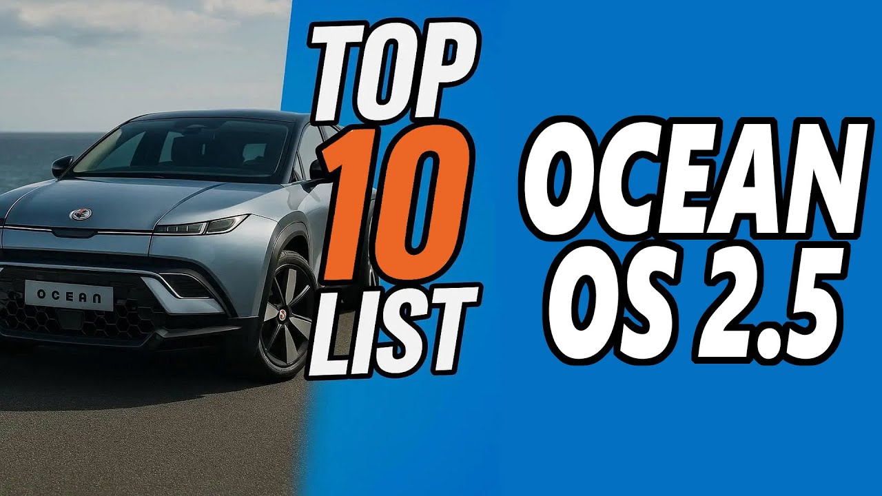 Fisker Ocean - Top Ten OS 2.5 Changes
