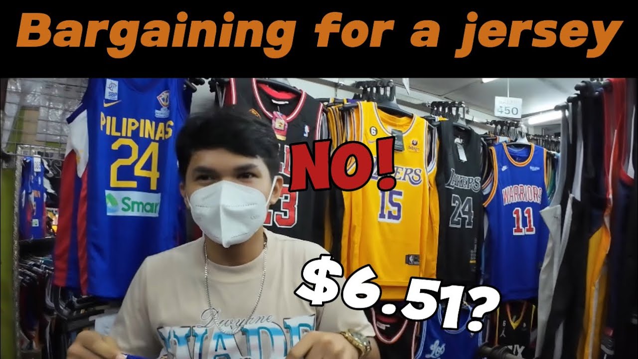 Bargaining for a Basketball Jersey in Manila, Philippines🇵🇭
