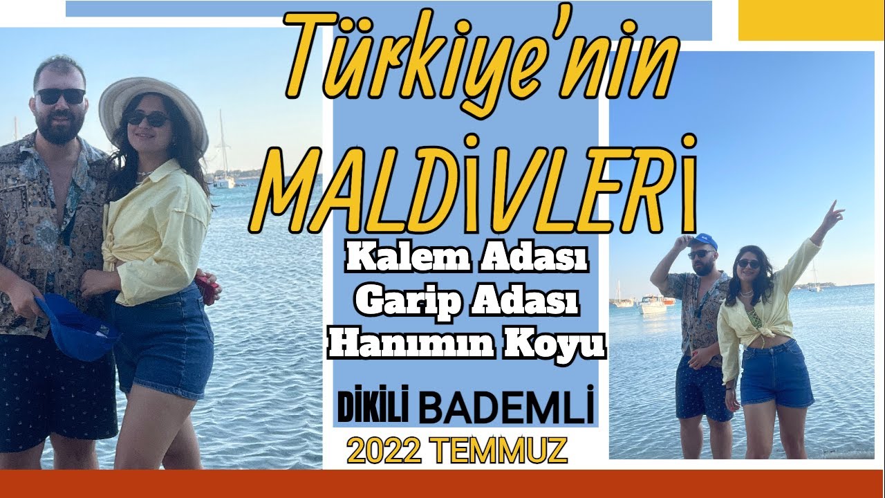 Türkiye'nin MALDİVLERİ Garip Adası - Ege'de Yaz