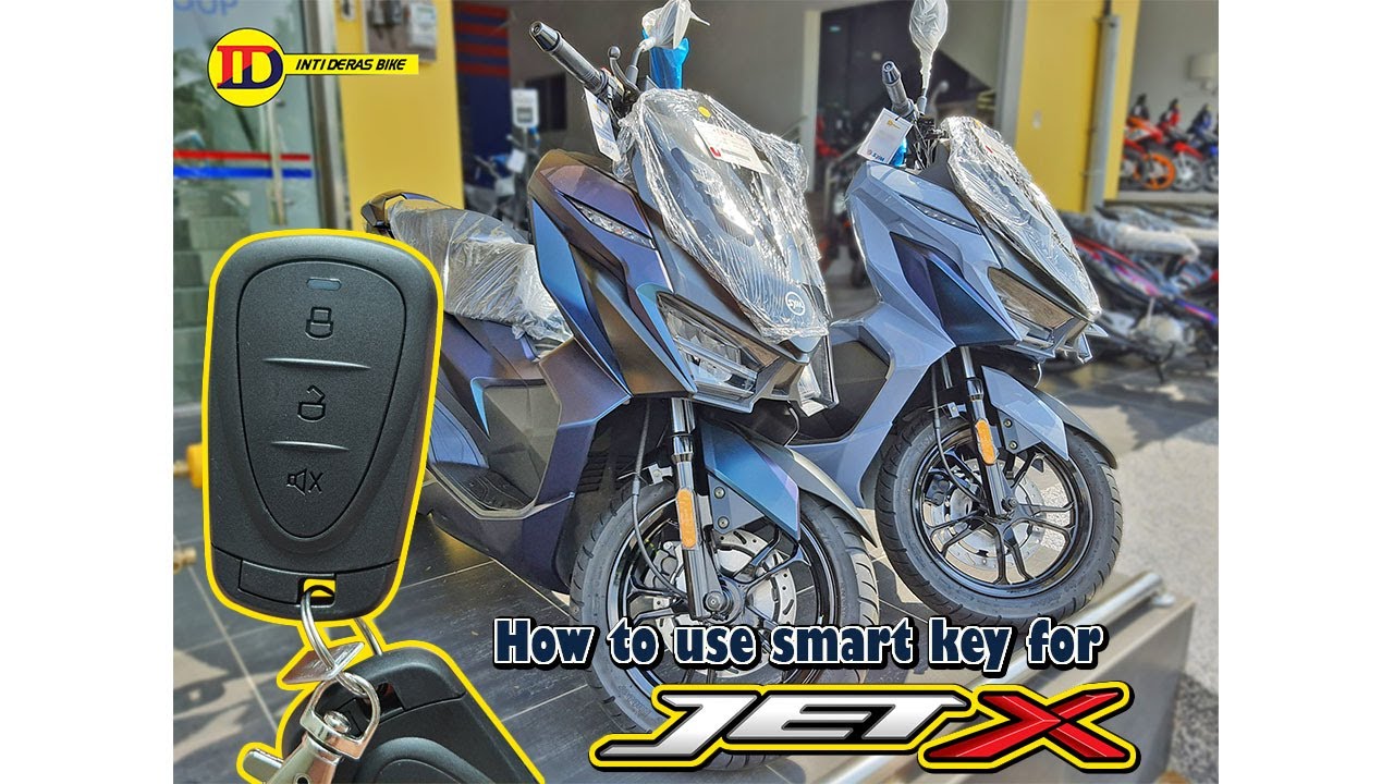 How to use smart key for SYM Jet X