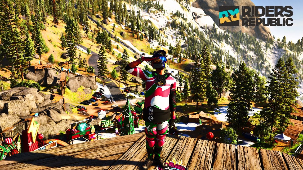 Trying Other Player’s Courses In Riders Republic 