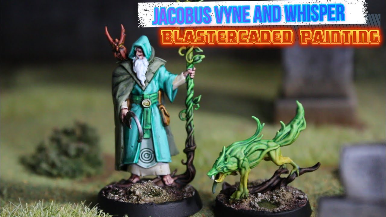 How To Speed Paint Warhammer Quest Dark Water: Jacobus Vyne and Whisper