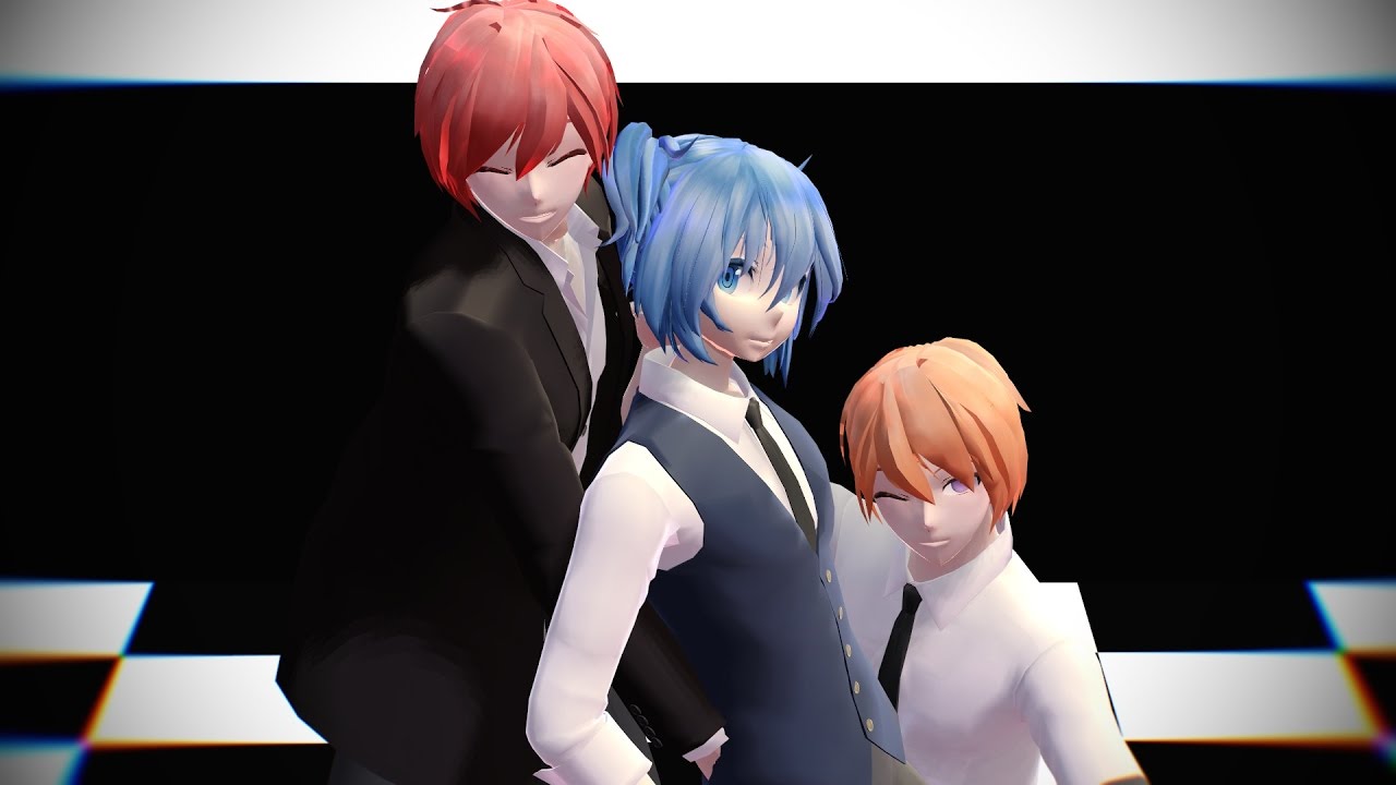【MMD】Koshitantan【Karma, Nagisa & Asano】