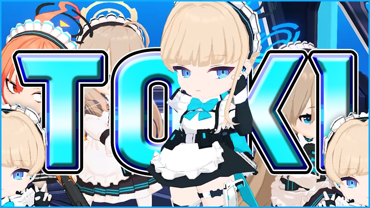 C&C 「토키」 SD 캐릭터 모션! #블루아카 #ブルアカ #Bluearchive