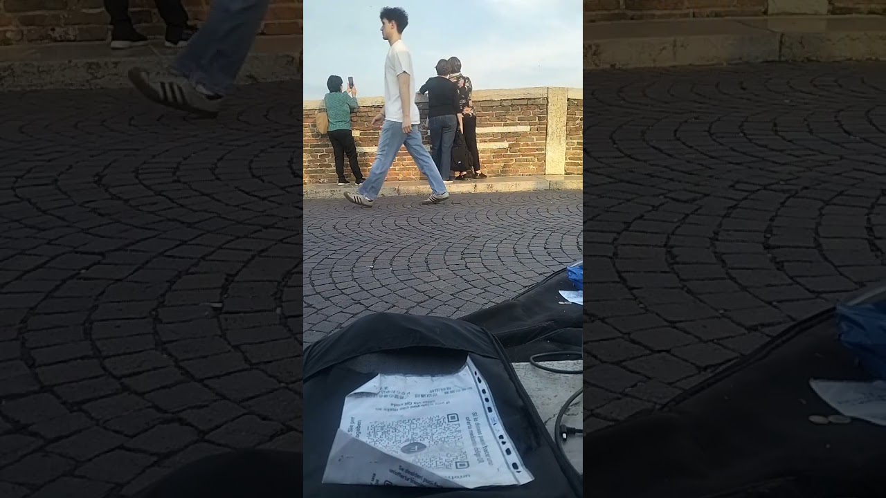 When the smoke is going down Ponte pietra Verona v1