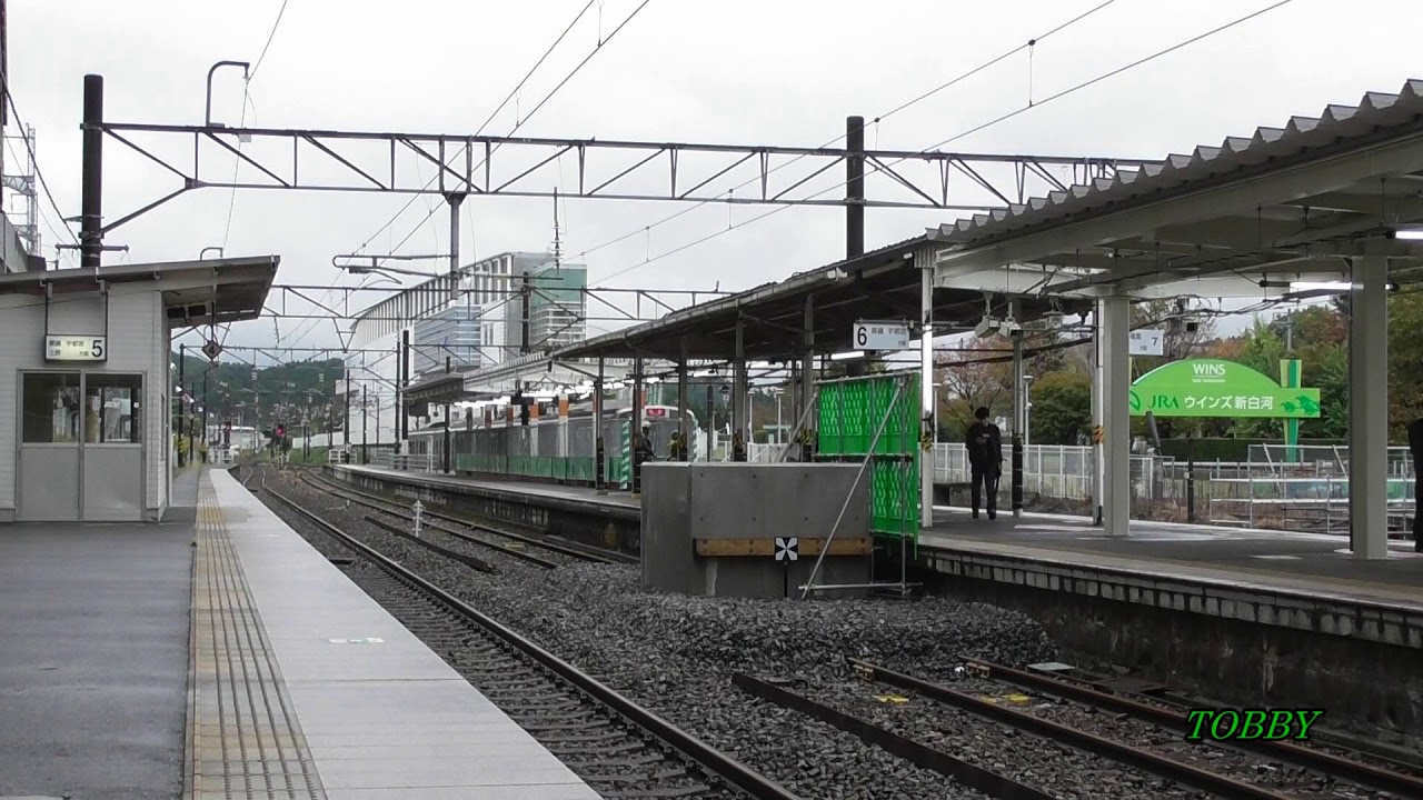 【10/14ダイヤ改正で見納め】 E531系 試運転 新白河駅 交流電車下り本線着発シーンあり