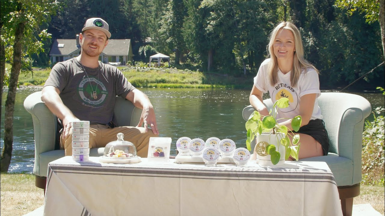 Retreats edibles: product line overview. Handmade by Willamette Valley Alchemy