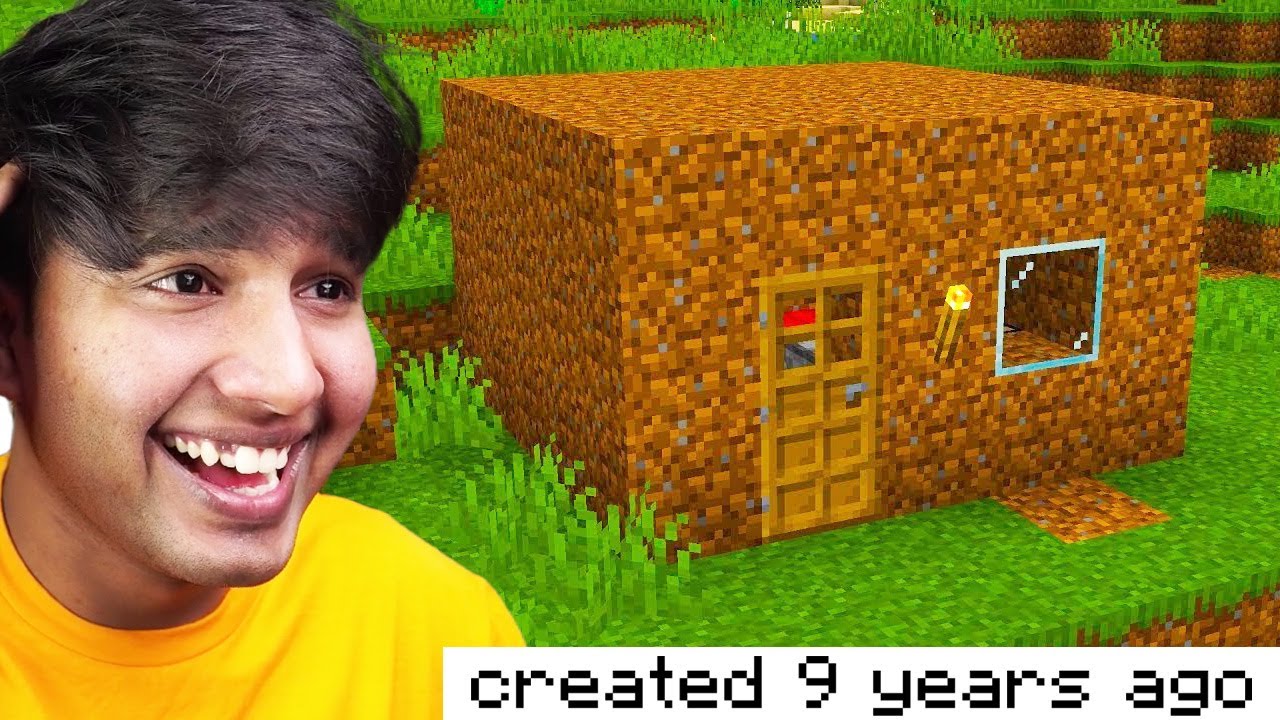 i found my minecraft world from 9 years ago😲