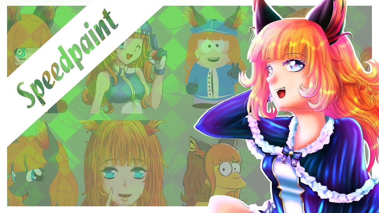 【Speedpaint】 10 Art Style Challenge ★OC Rooney (Helya Timelapse #7)