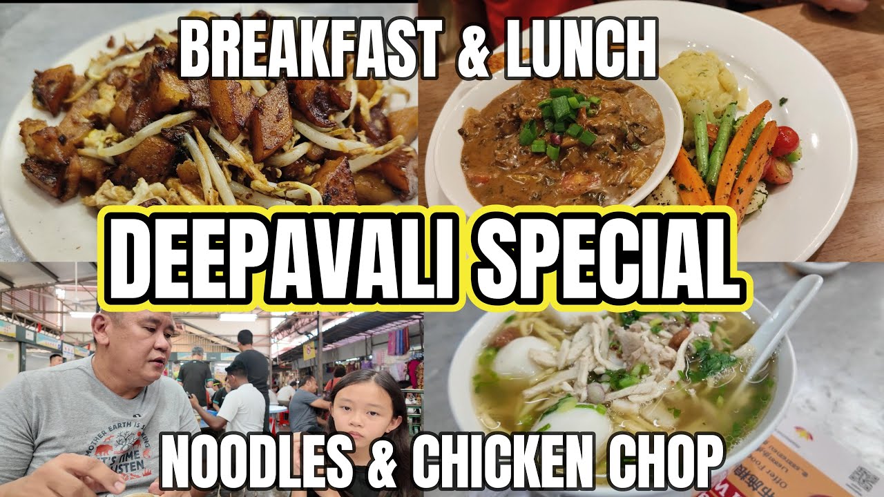 Pulau Tikus Hawker Stalls & Bonjour Garden at Gurney Paragon: Koay teow th'ng and chicken chop!