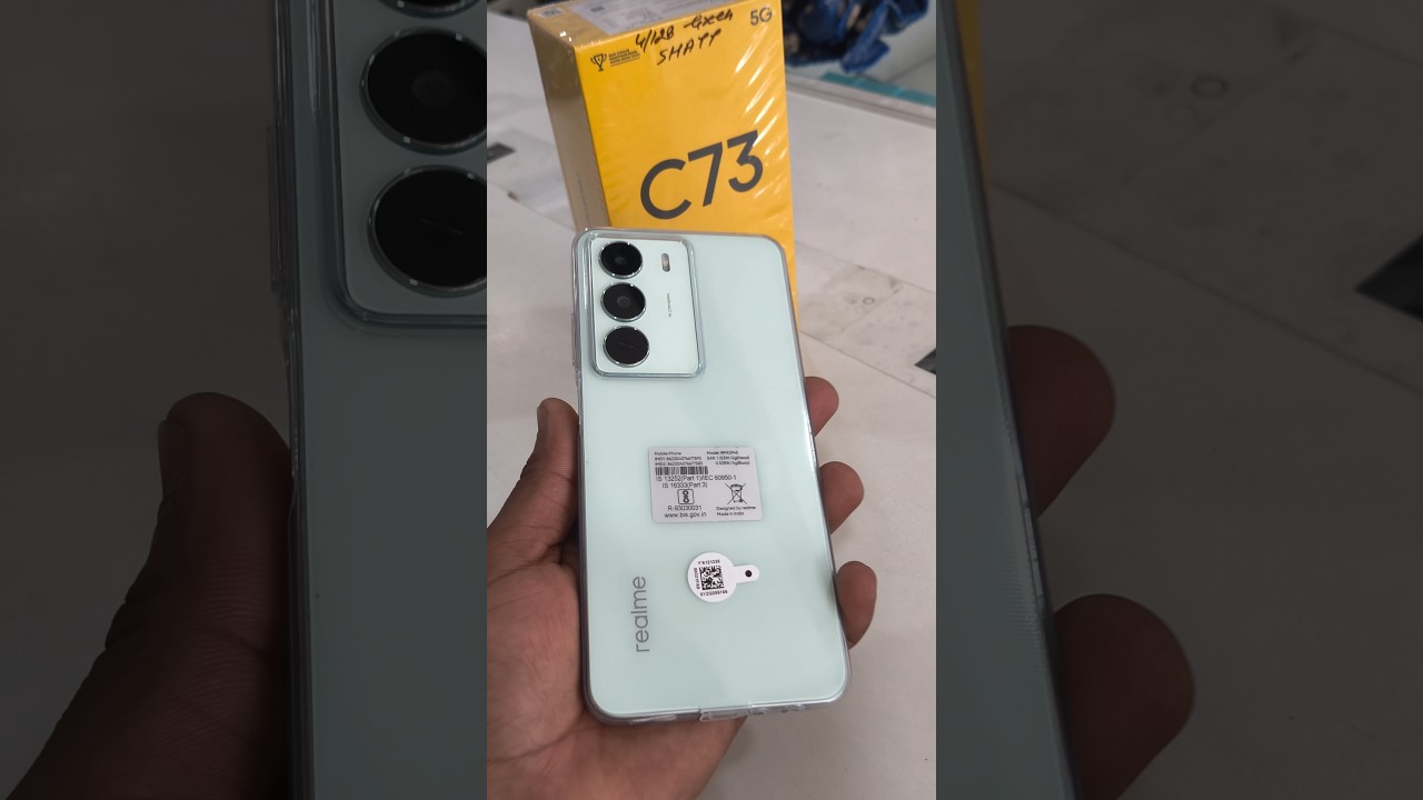 Realme C75 C73 Seme design powerful battery Clear Camera New Smartphone 